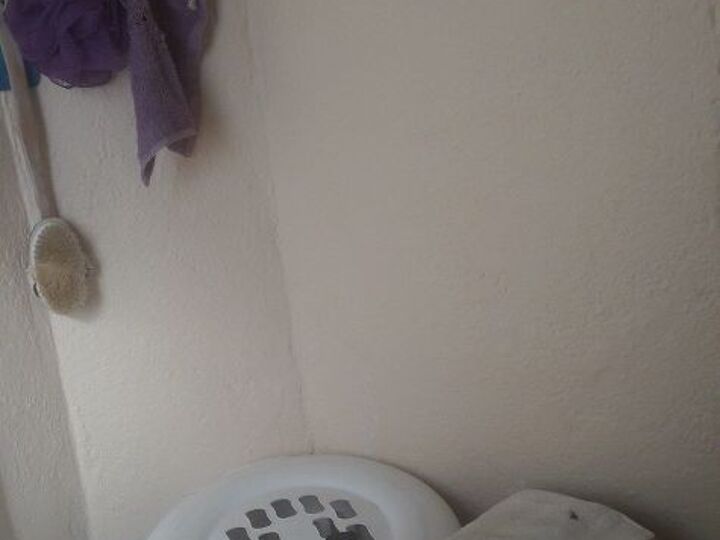 q how do i make a shelve for my towels i have a very small bathroom