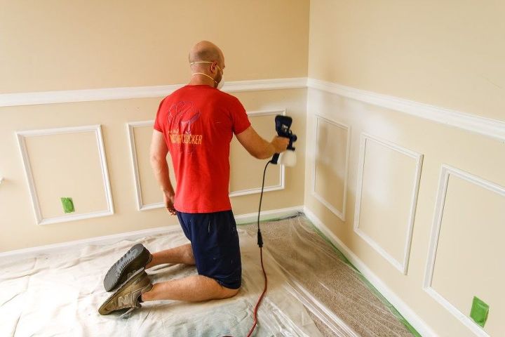 easiest way to diy install wainscoting