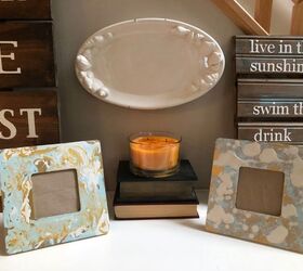 anthropologie inspired picture frame