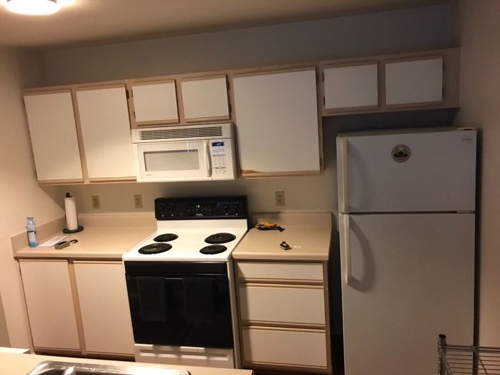 q refinishing kitchen cabinets