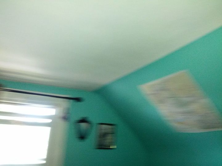 q how do i decorate my bedroom when i hate the color of the walls and c