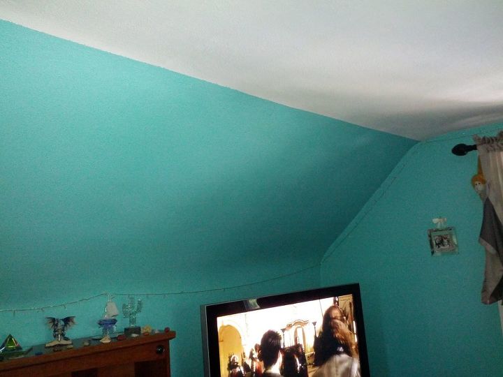 q how do i decorate my bedroom when i hate the color of the walls and c