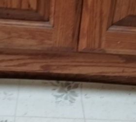 q how do i reattach linoleum flooring that has come undone in corners
