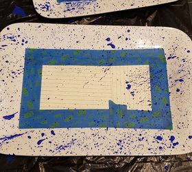 splatter paint plates
