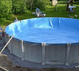 above ground pool installation