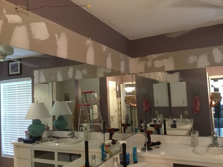 q how to add new bathroom lights