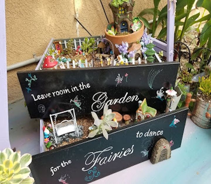 fairy garden drawers