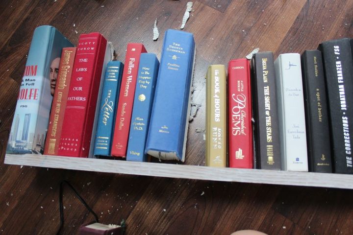 upcycled book decor