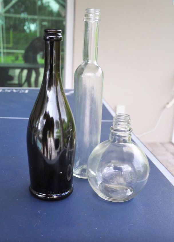 diy sea glass bottles