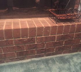 How to replace/repair bricks on a fireplace? Hometalk