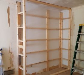 linen closet build
