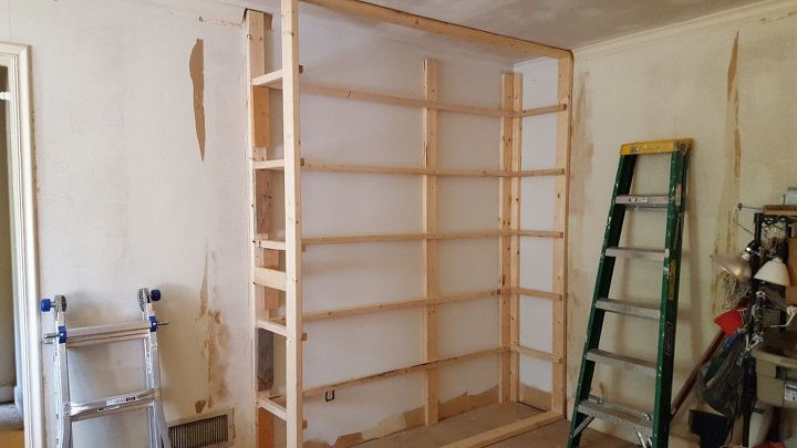linen closet build