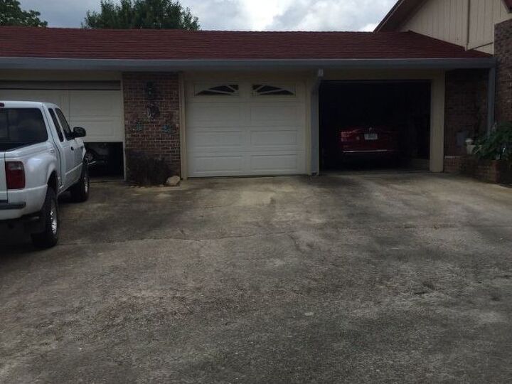q how do i clean my driveway i m 60 years old with a bad back