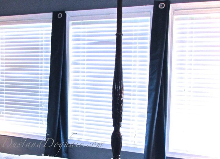 readymade makeover banded window treatment