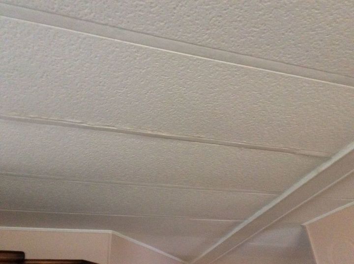 how can you fix a mobile home ceiling