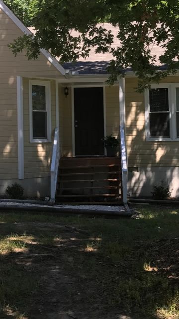 q how do i replace wood front porch stairs