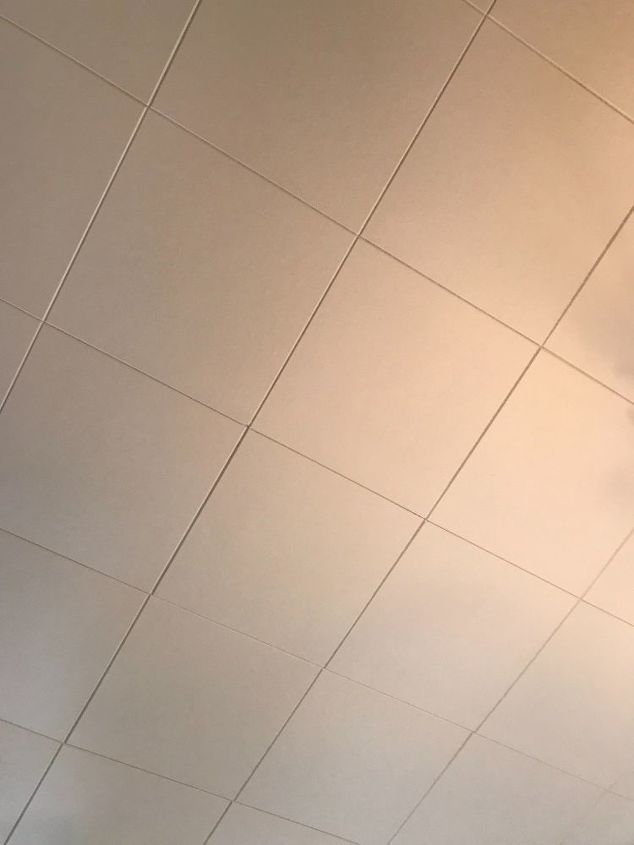 how can i quickly update ceiling tiles in an older home