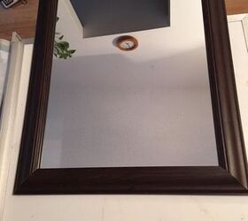 q how to hang a heavy frames mirror to be decorated w plaster flowers