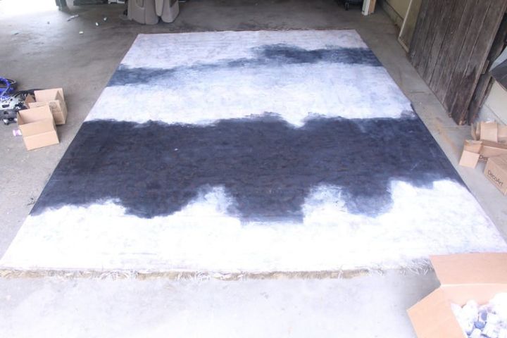 cmo pintar una alfombra