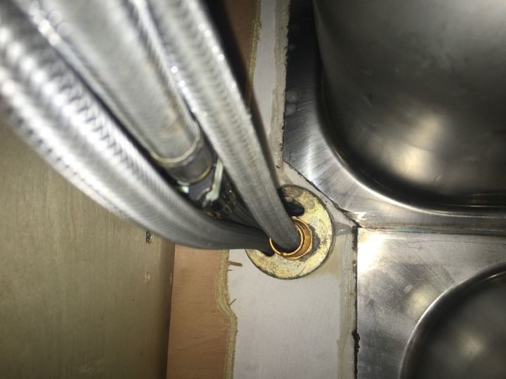 how do i remove a hard to reach kitchen faucet