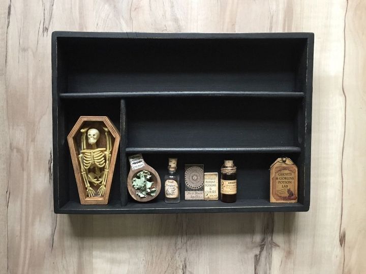 wood cutlery organizer finds the halloween spirit, Section Themes