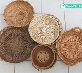 diy decorative wall baskets