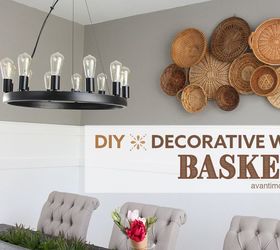 diy decorative wall baskets