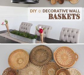 DIY Decorative Wall Baskets