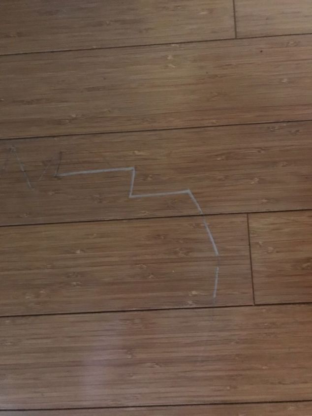 how do i repair a deep scratch in bamboo flooring