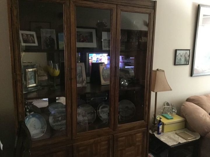q what to do with this china hutch