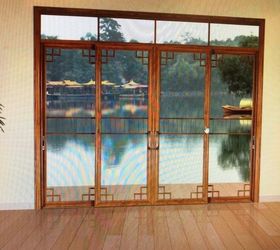 q how to cover sliding doors