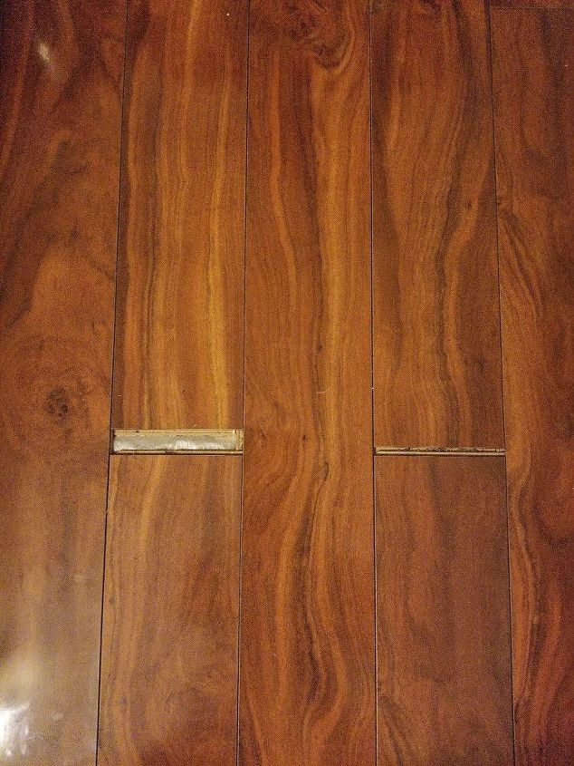 q how do i close the space in my laminate floor