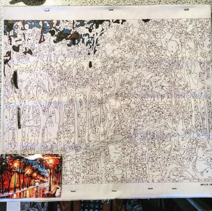Just Completed My First Paint By Numbers Hometalk