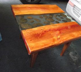 A Poured Epoxy Resin Coffee Table