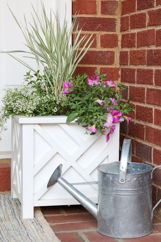 how to style a small front porch