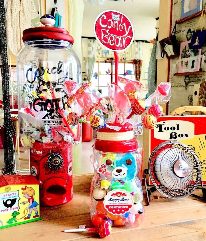fun lollipop stands look like shop display
