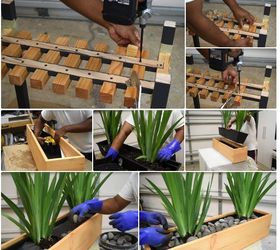 how to make a raised planter box