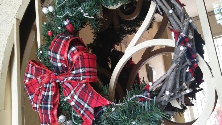 diy rustic christmas wreath