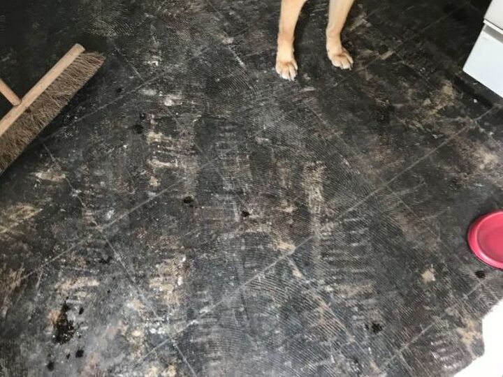 q how do i remove backing from tile squares