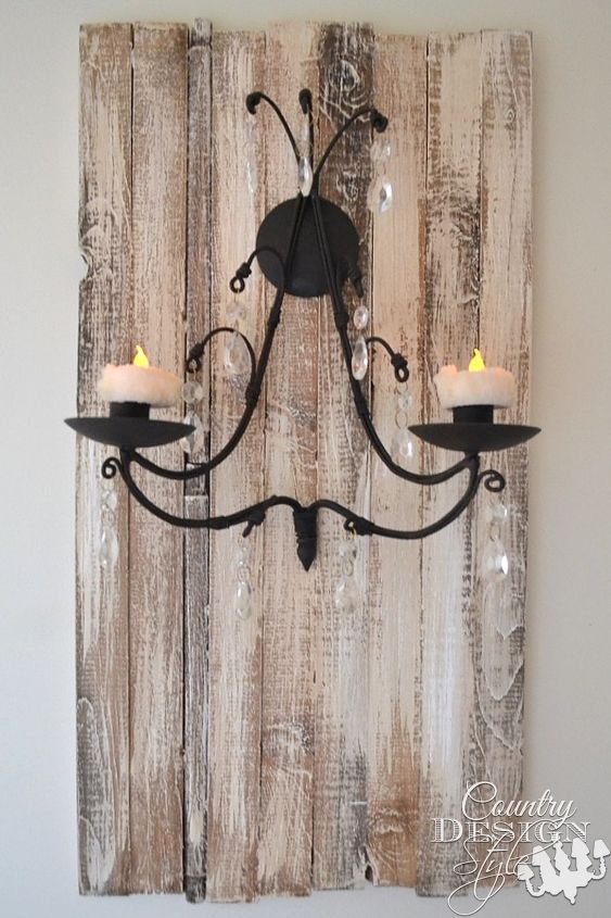 s 30 brilliant things you can make from cheap thrift store finds, Lonely candle sconce to beautiful wall decor