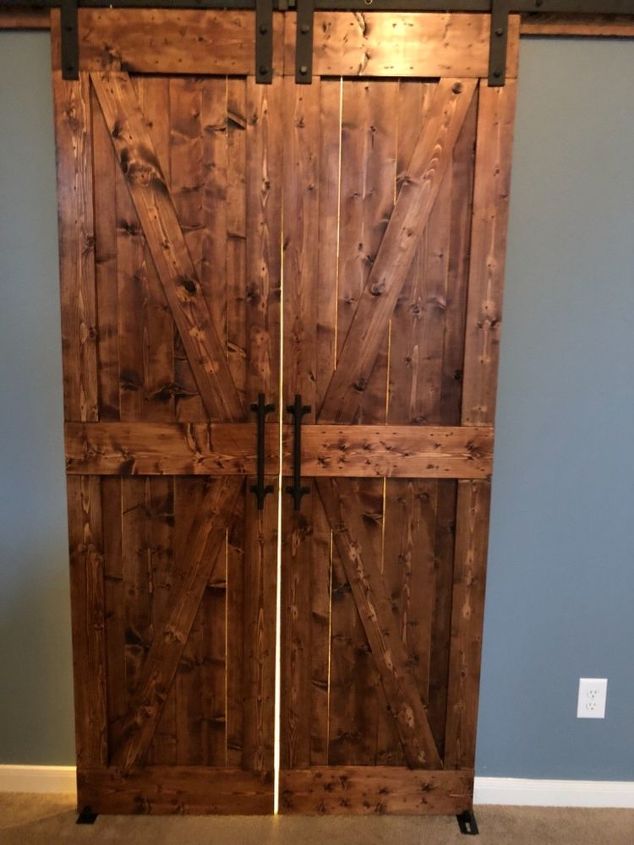 how to fix barn doors