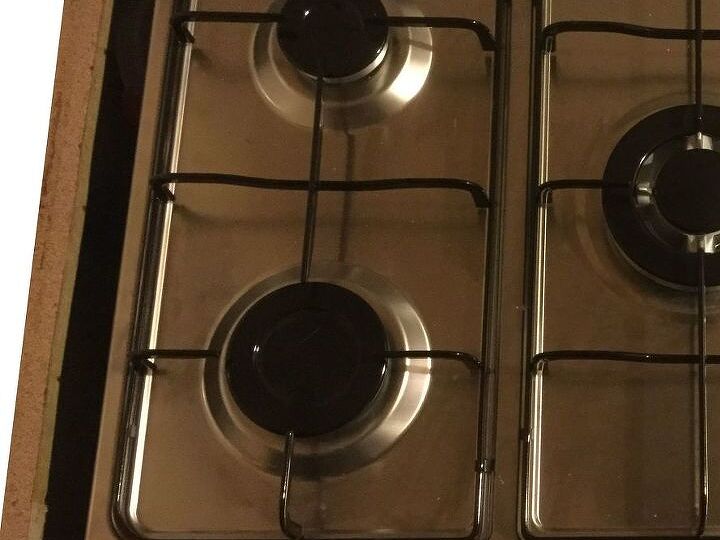 q how do i hide a diagonal space cut out of my bench top