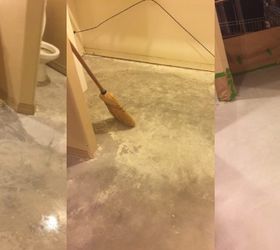 diy concrete floor remodel with acid stain