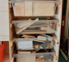 how to build storage for scrap wood of all sizes