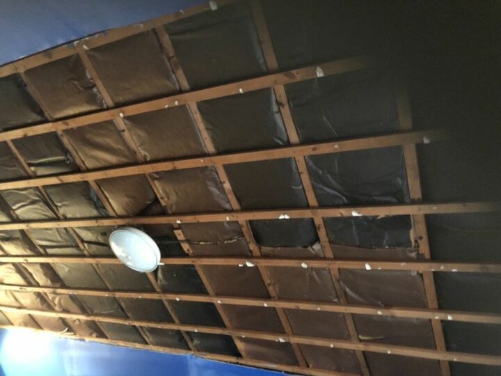 q how do i put up a ceiling cheaply
