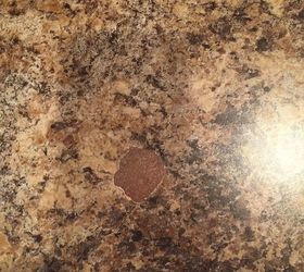 how can i repair laminate counter top that has a hole near the sink
