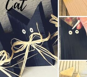 scarp wood black cat diy