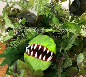 make a man eating plant for halloween
