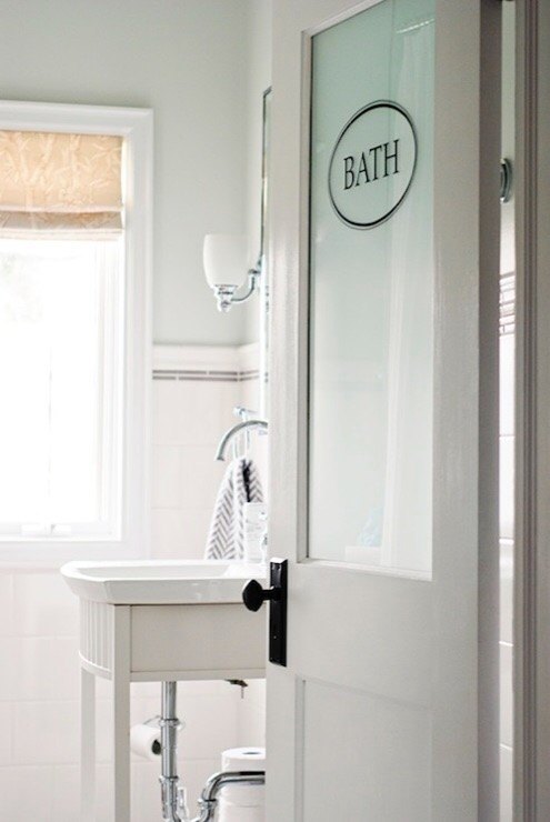 how do i add a window or faux window to a modern hollow interior door