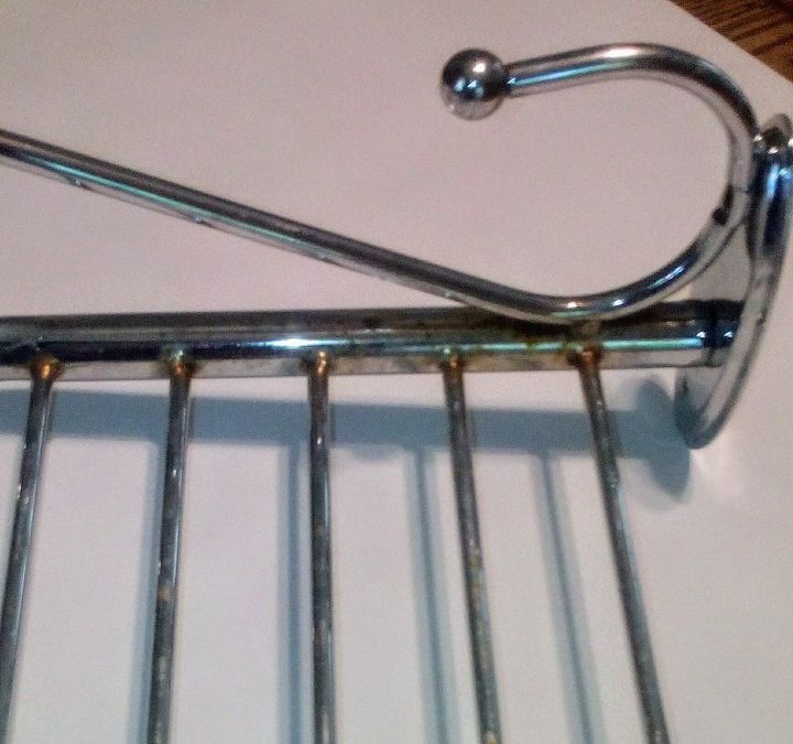 How Do I Clean Rust Off Of This Bathroom Towel Rack Hometalk - How To Clean Bathroom Towel Rail